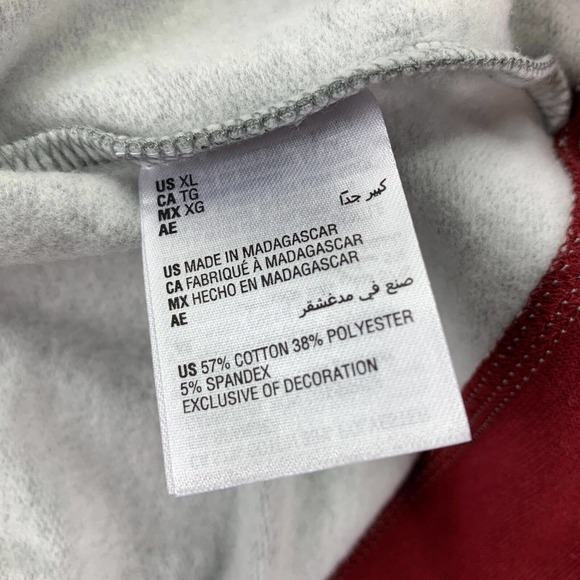 Club Room Mens Fleece Long Sleeve Colorblock Turtleneck Sweater Gray XL - Picture 4 of 4